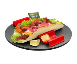 Grilled Prawn Soft Taco ( 1 pc )