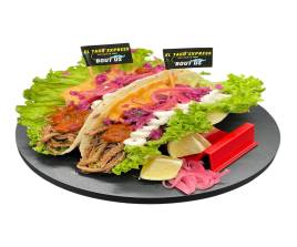 Pulled Beef Soft Taco ( 2 pcs )