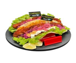 Baja Style Fish Taco ( 2 pcs )