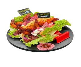 Grilled Prawn Soft Taco ( 2 pcs )